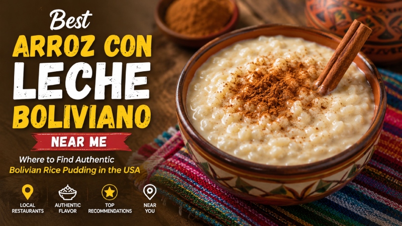 Best Arroz con Leche Boliviano Near Me