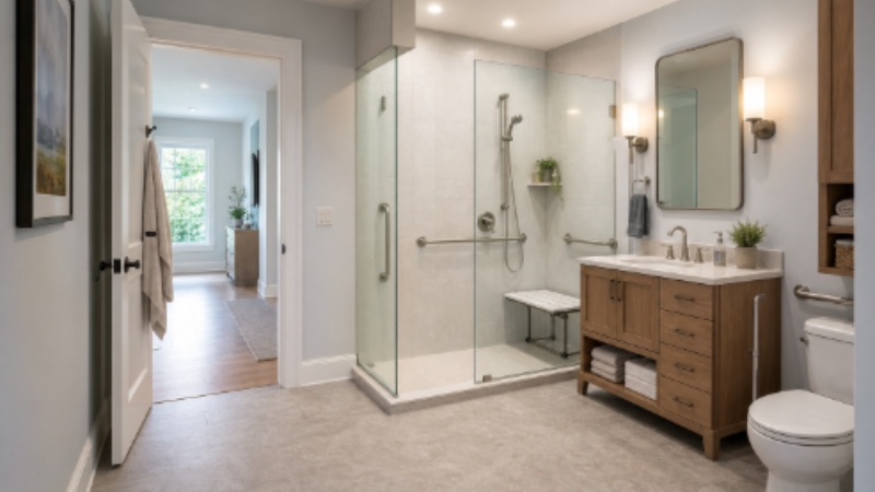 Maintenance Bathroom Remodel