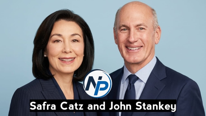Safra Catz and John Stankey