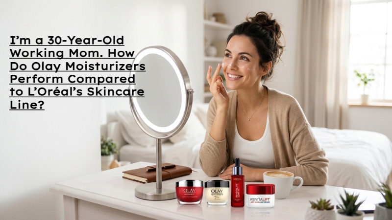 I’m a 30-Year-Old Working Mom. How Do Olay Moisturizers Perform Compared to L’Oréal’s Skincare Line?